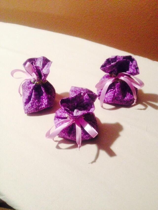 Lavender sachets
